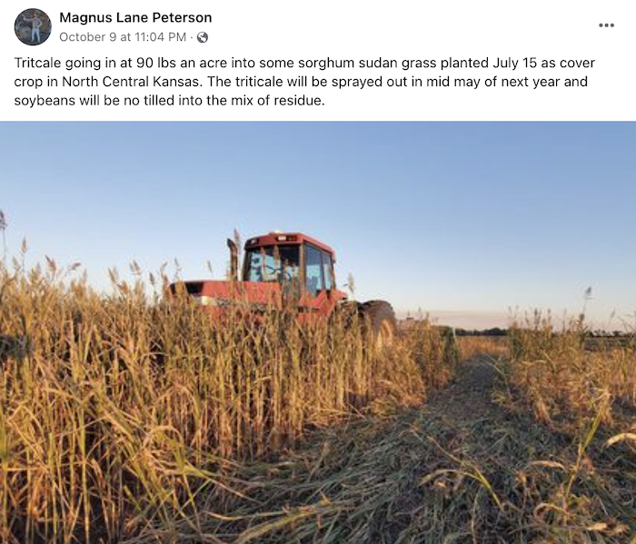 Everything Cover Crops Facebook Post