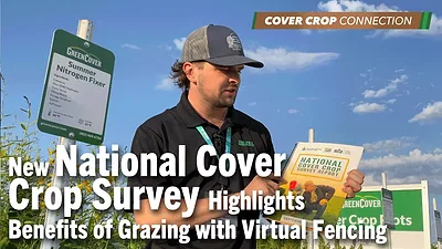 New National Cover Crop Survey Highlights Benefits of Grazing with Virtual Fencing