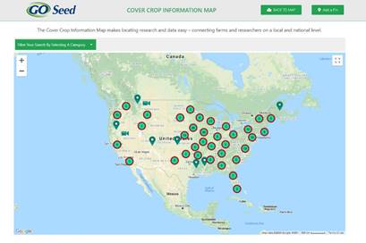 GO Seed cover crop map
