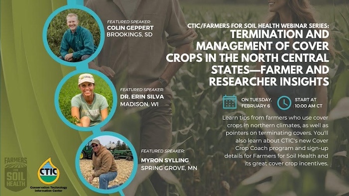 CTIC Farmers for Soil Health webinar Feb. 6, 2024