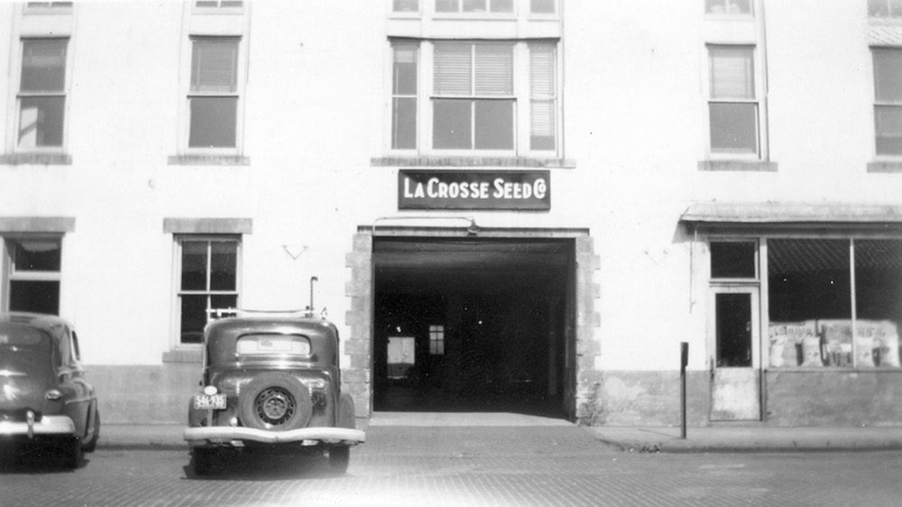 La Crosse Seed 1944 store front